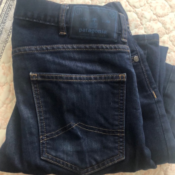 Patagonia Other - Men’s performance dark wash jean